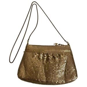 Y&S Handbags Vintage Y2K Gold Chainmail Shoulder Bag